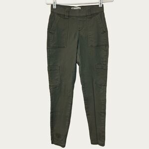 No Boundaries Olive Green Women’s Cargo Pants‎ Pockets Size XXS